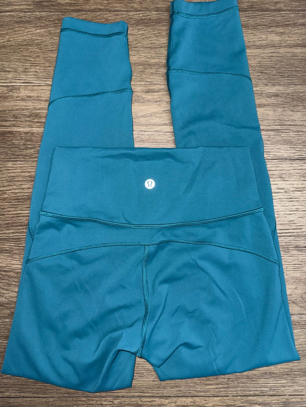 Lululemon Teal Mid-Rise Leggings